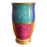 Baluster Vase Babouchka Limoges Porcelain by Artoria