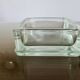 Glass slab, ashtray, pocket tray, signed "LUMAX" from the 1940s-50s.
