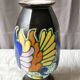 Vase art- deco signe " c.m. bergen "