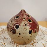 Stoneware flower picker ball