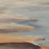 Oil painting on canvas signed