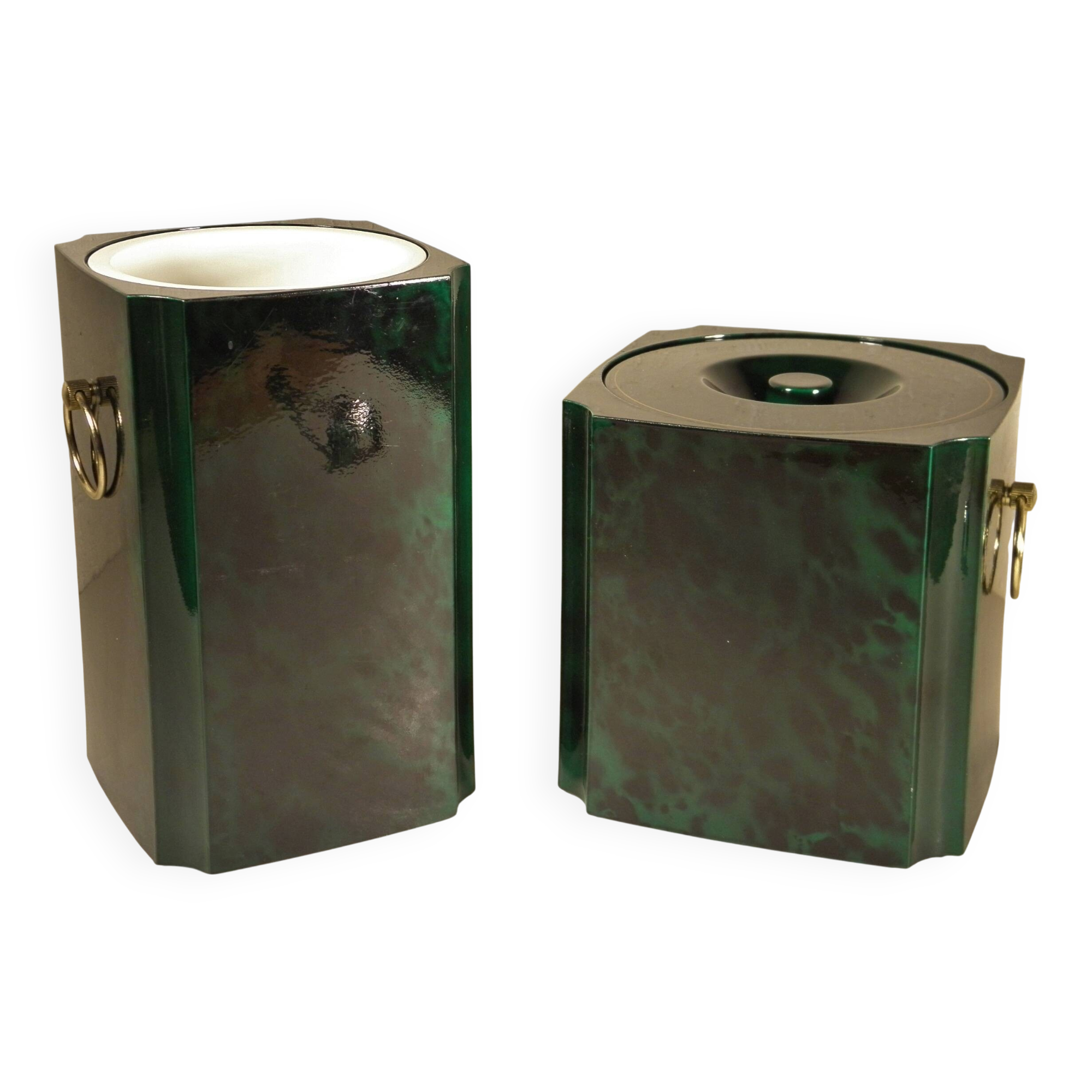 Cooler and ice bucket, Japan, 1980s