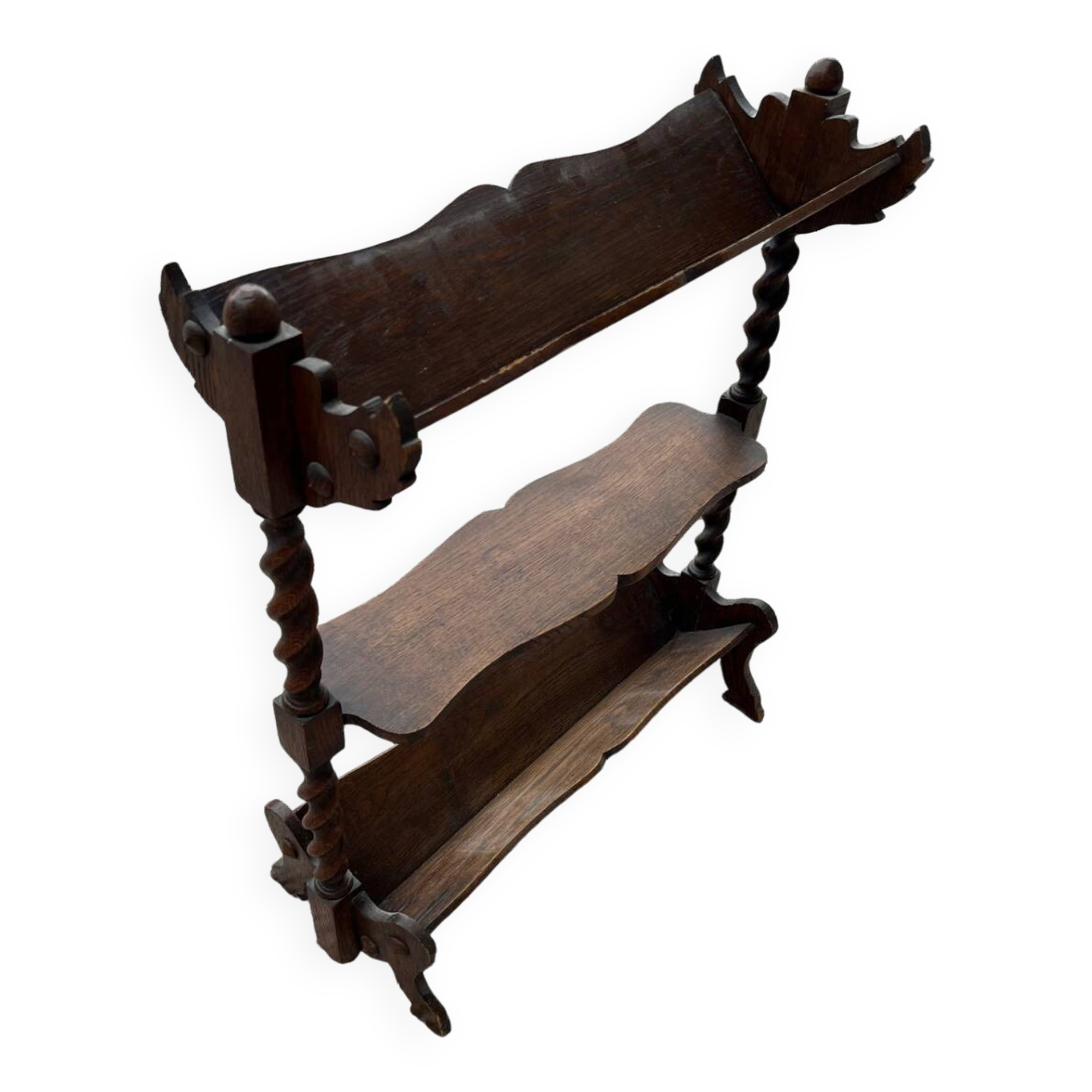 Wooden shelf on foot 1930/40