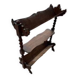 Wooden shelf on foot 1930/40