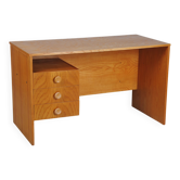 Mid-Century Writing Desk in Oak Veneer, Czech, 1960s