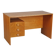 Mid-Century Writing Desk in Oak Veneer, Czech, 1960s