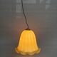 Suspension scandinave verre jaune digitalis grandiflora