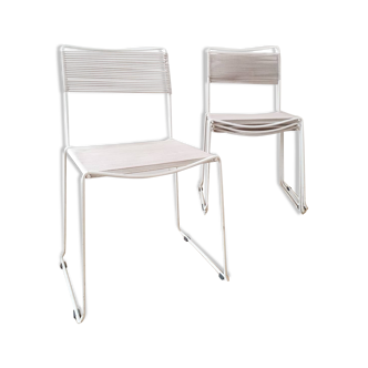 Set of 4 spaghetti chairs