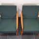 Pair of Danish chairs Paper Knife model 121 in teak by Kai Kristianse