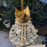 Hot air balloon grapefruit chandelier