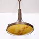 Large Art Deco Ceiling Lamp, France, 1980s