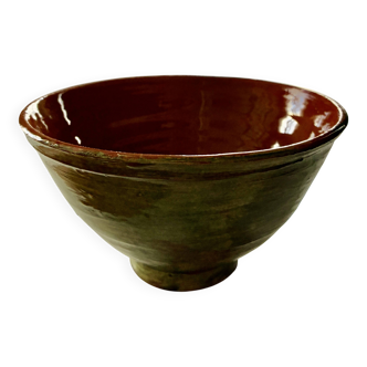 Large bowl or glazed terracotta dish