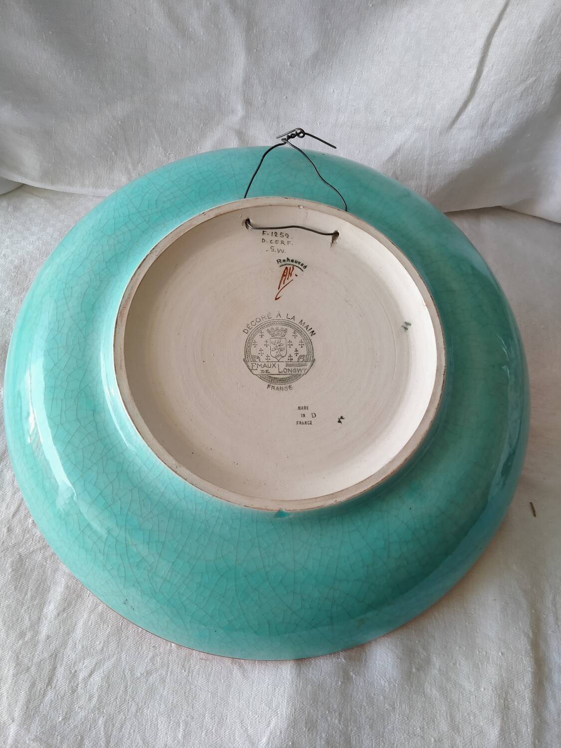 Large Longwy Dish