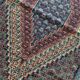 Pair of blue & green silk and wool kilims handmade persian rugs