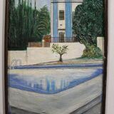 Ancient architecture painting