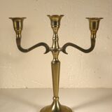 Golden metal chandelier
