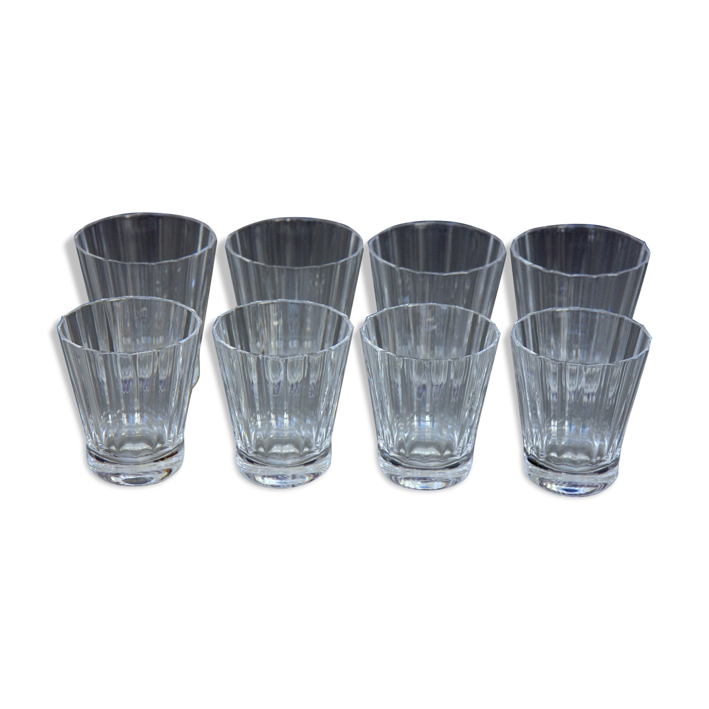 Eight glasses Paloma Picasso, Crystal Villeroy and Boch