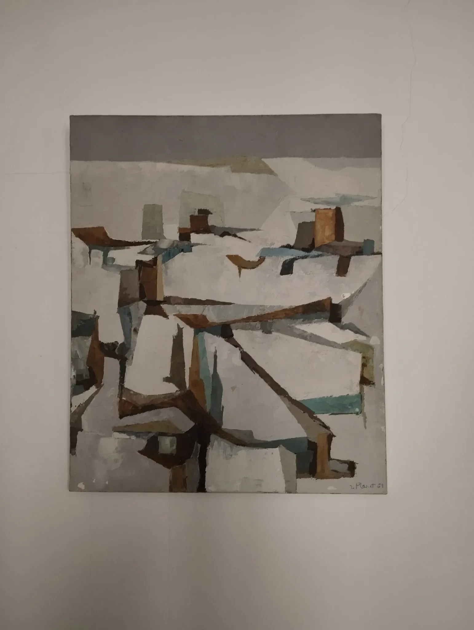 Robert PLANET (1923-1999) oil on canvas signed