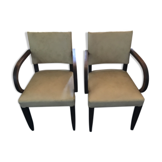 Armchairs in skai