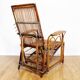 Fauteuil relax en rotin, Bauhaus 1930