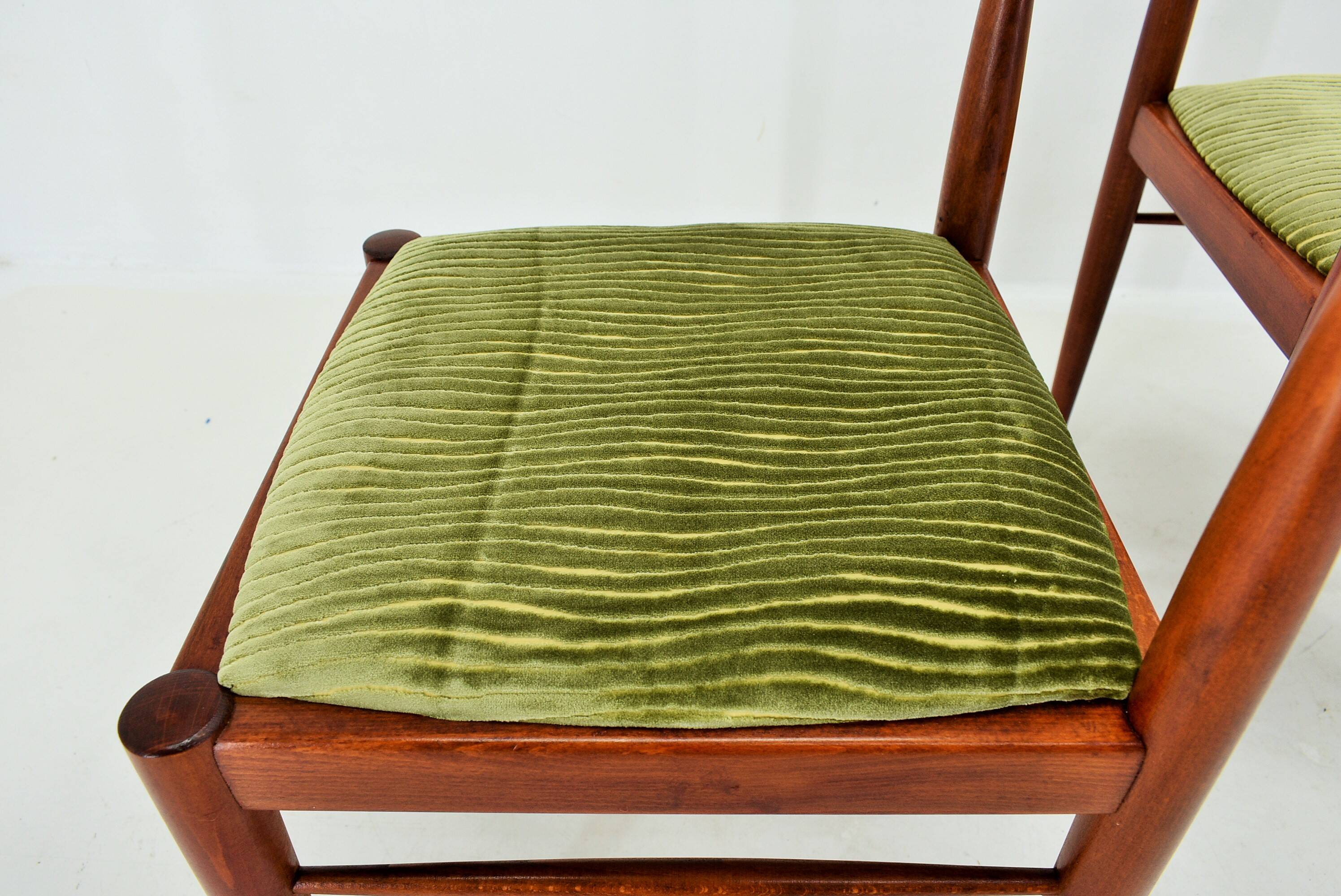 Mid-Century Dining Chairs by Karel Vyčítal, 1960's