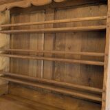 Buffet two bodies Old Furniture in solid oak, Italian rustic style