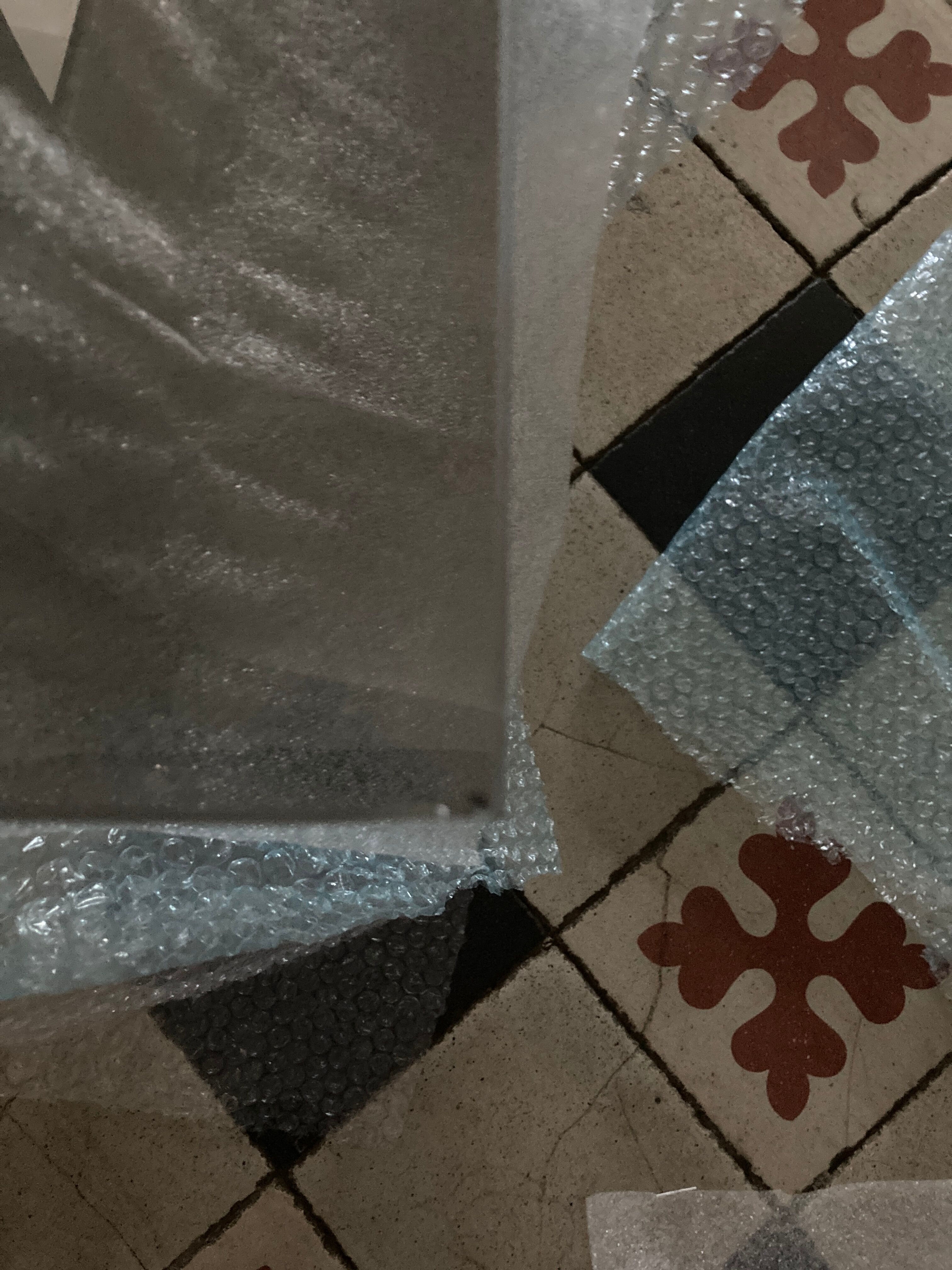 Set of 3 80s nesting tables