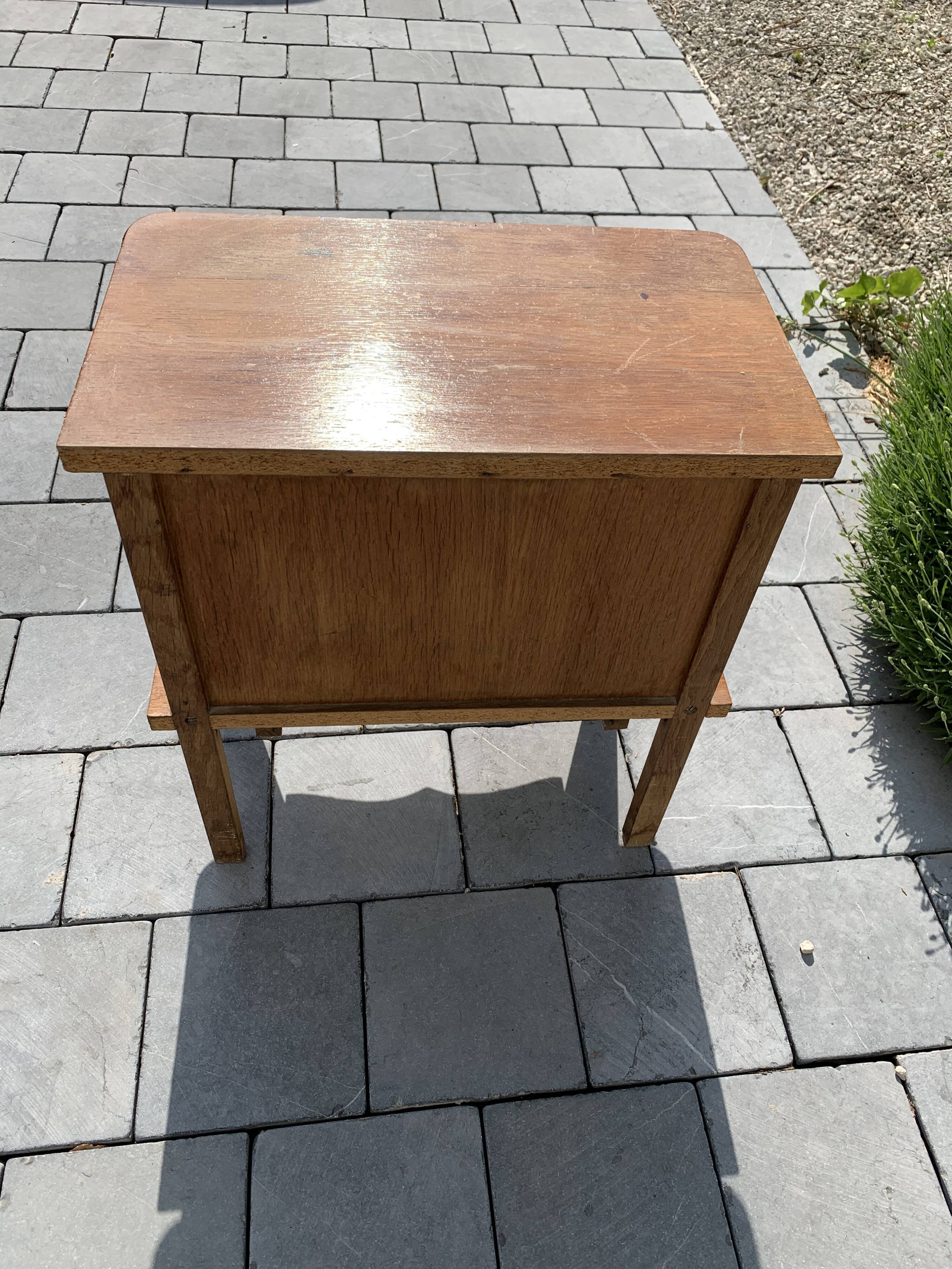 Table de chevet années 50