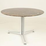 Round Dining Table by Freben Fabricius & Jorgen Kastholm for Kill Int, 1960