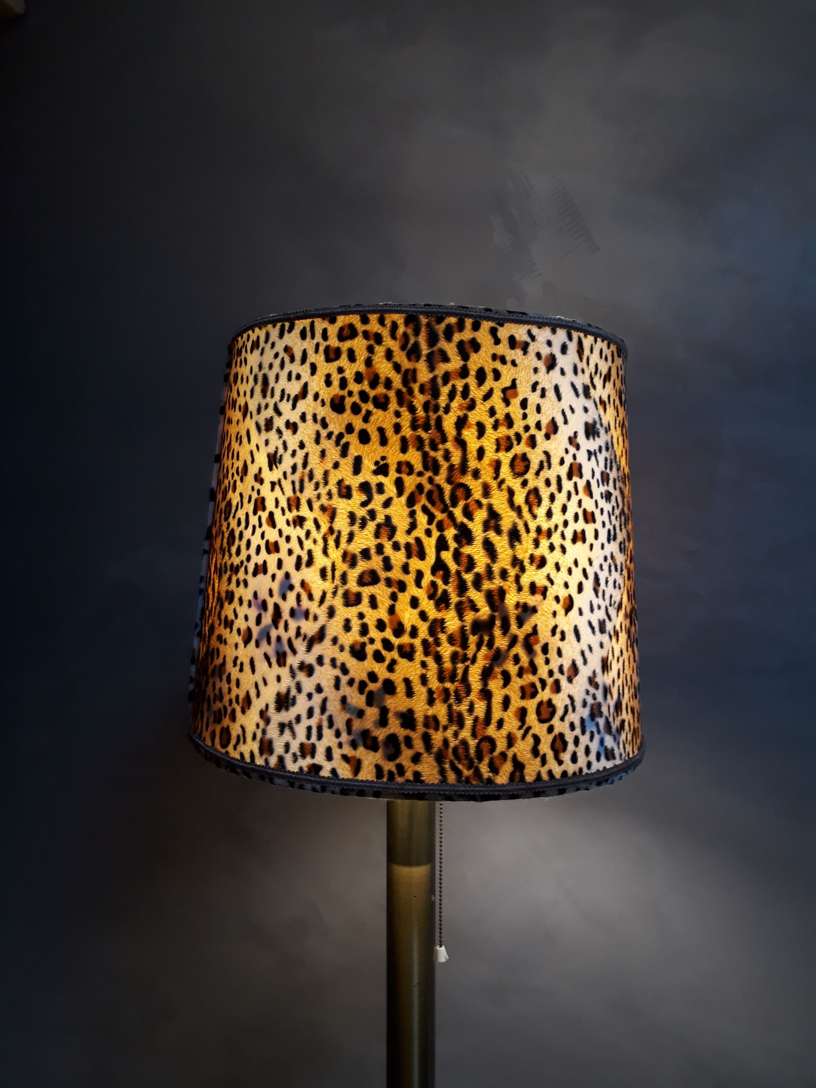 Floor lamp panther vintage 70 s