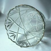 Ice bucket from the 1930s - made of heavy lead crystal glass