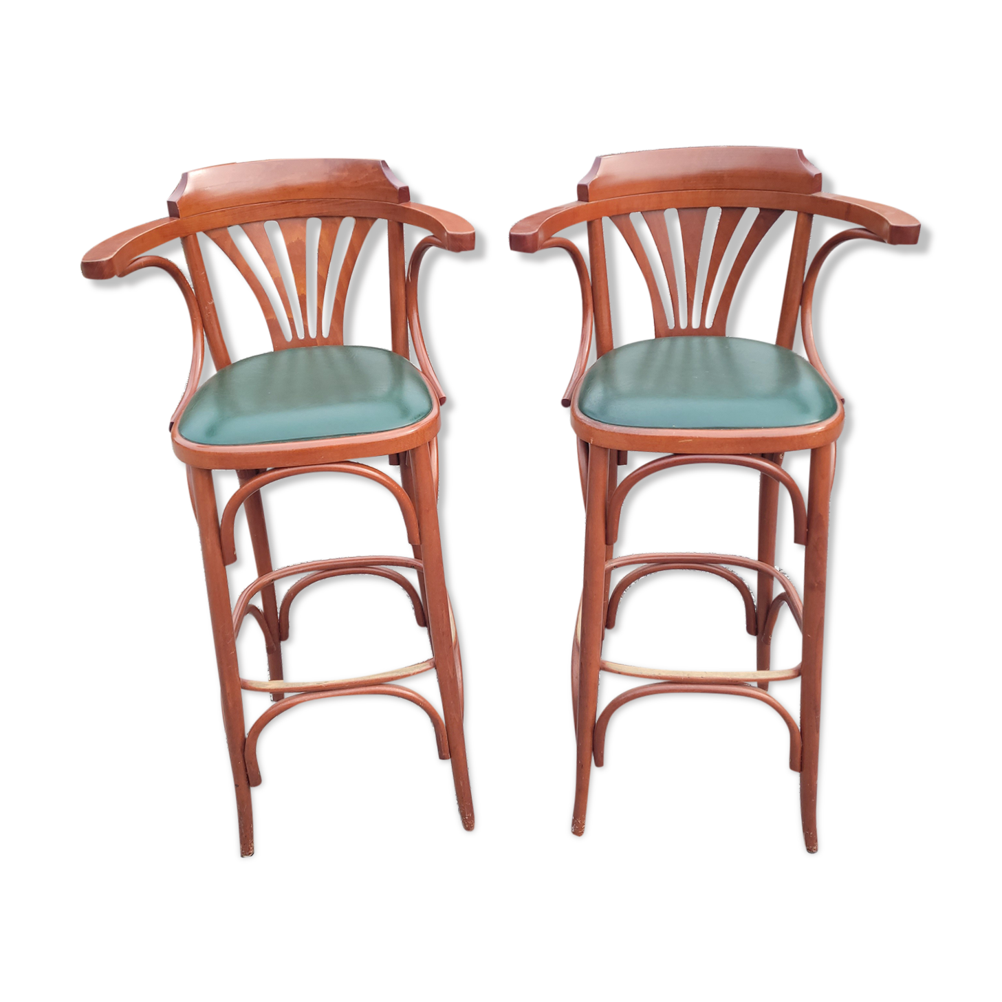 Pair of bistro stools