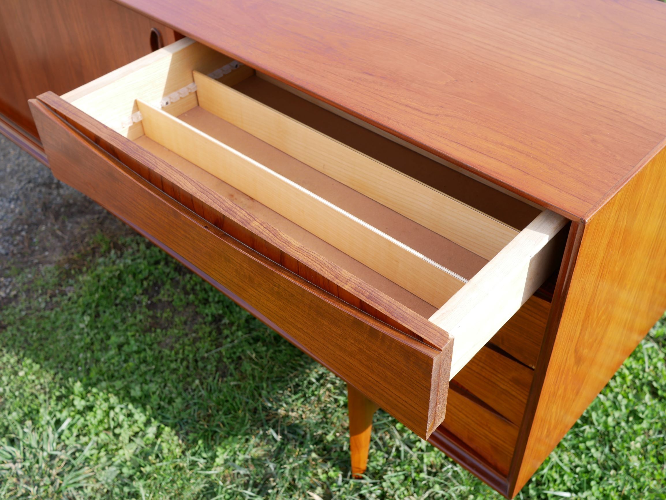 Sideboard teak by Oswald Vermaercke for V-type, 60 years
