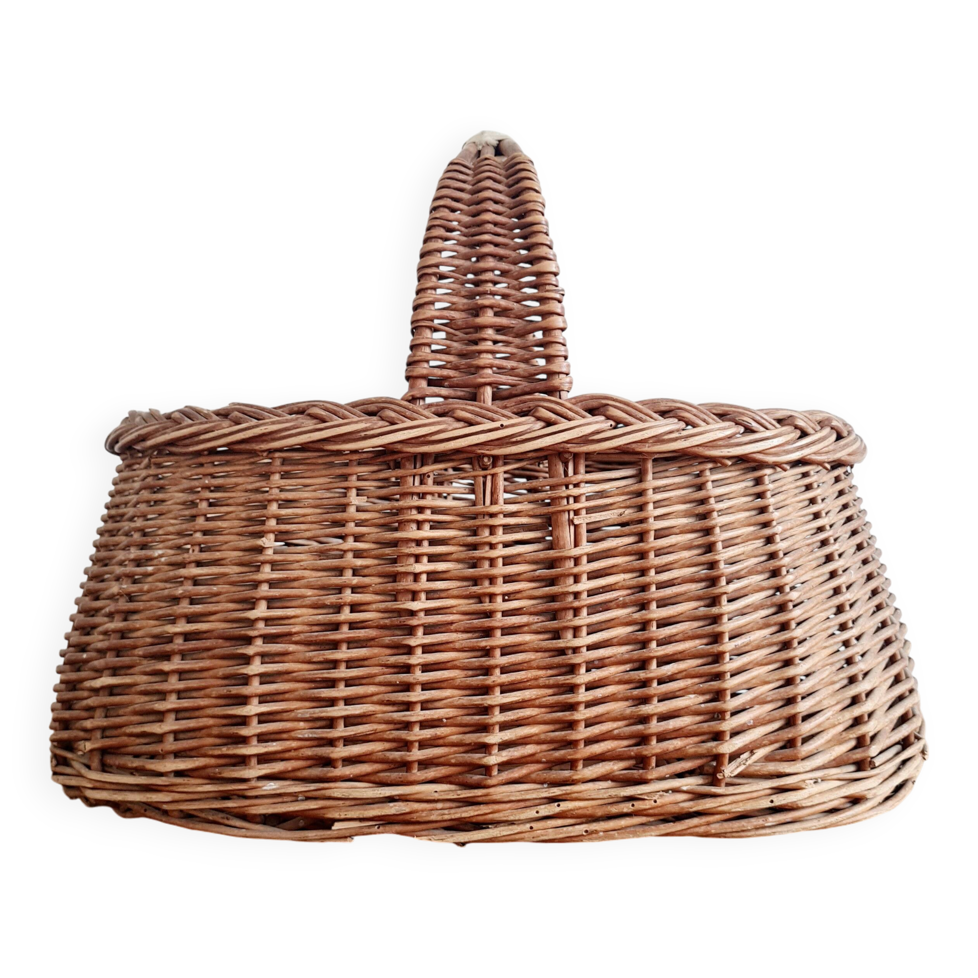 Vintage wicker basket