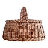 Vintage wicker basket
