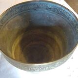 Ancien cache pot en laiton
