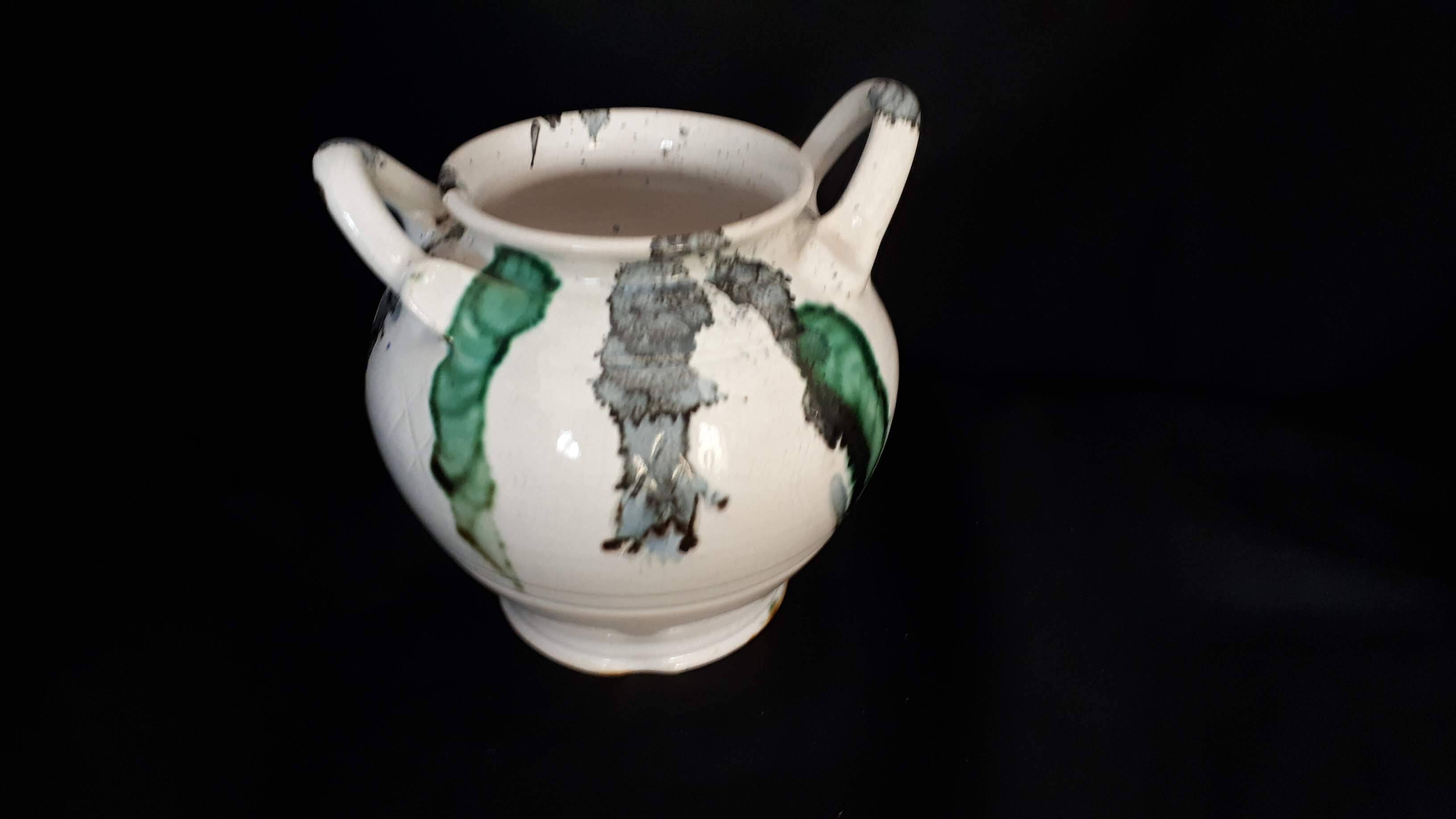 Vase jug art pottery signed