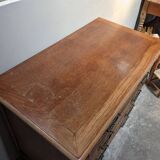 Oak chest of drawers