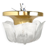 Vintage chandelier by Glashutte Limburg, 1960s