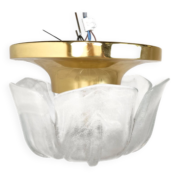 Vintage chandelier by Glashutte Limburg, 1960s