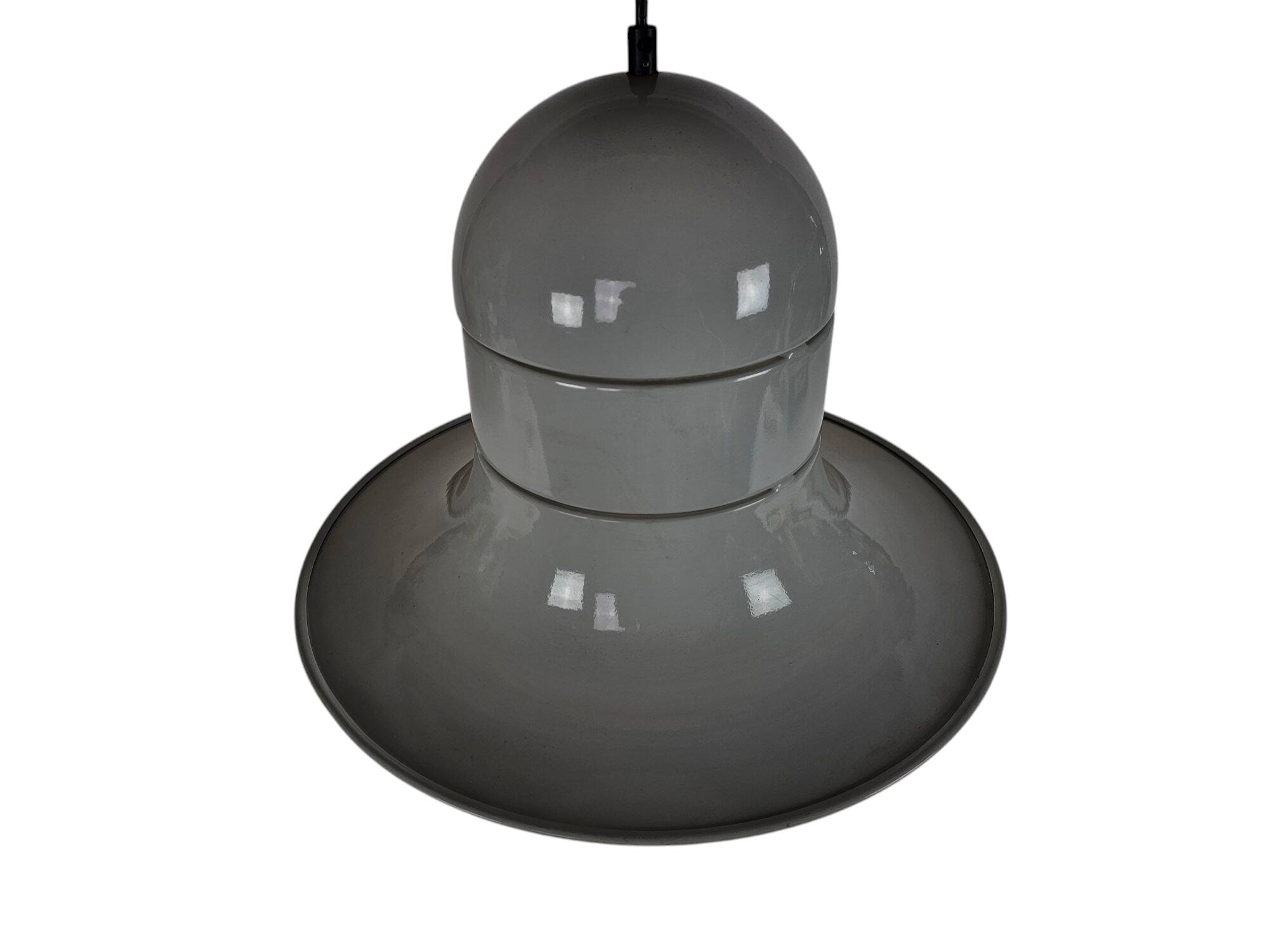 Boulanger S.A. -  Space Age - hanglamp - wit gelakt -  Made in Belgium - 60