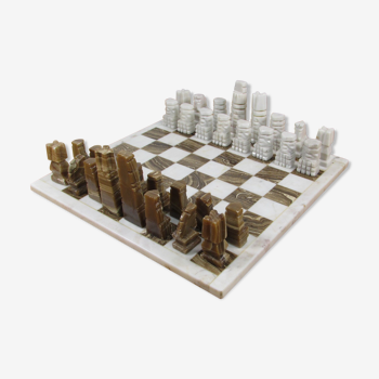 Chess set - brutalist - 1970s