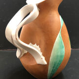 Fiamma Italy ceramic pitcher vase