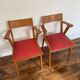 Set of 2 Vintage Armchairs