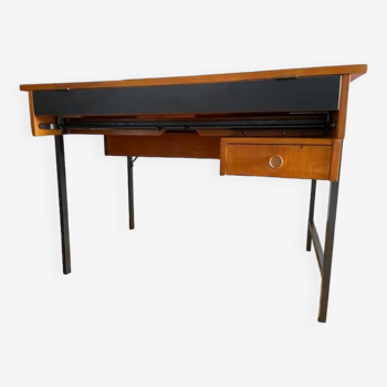 Bureau d'architecte vintage 1 tiroir, 1960s