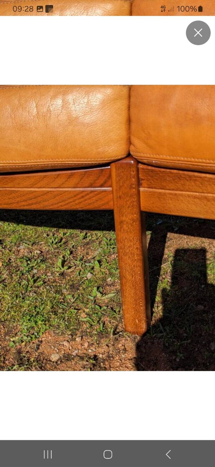 Canapé suédois Arne Norell années 60/70