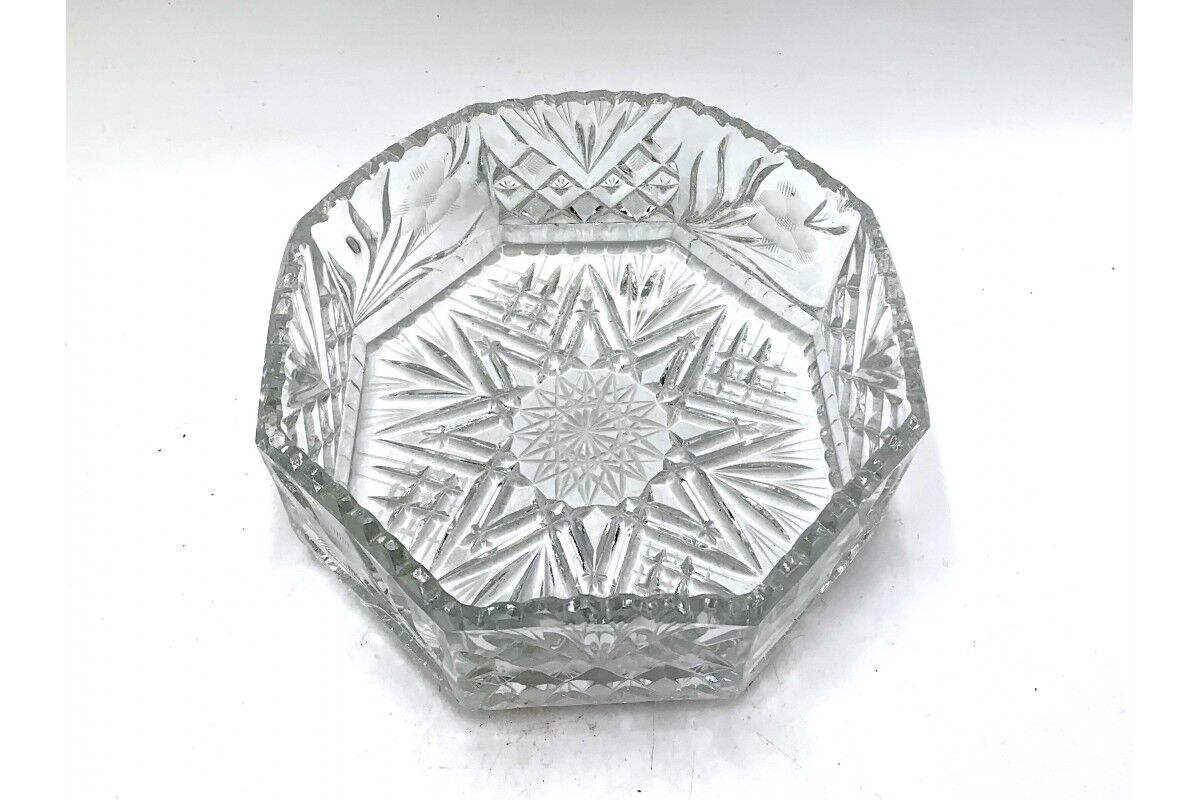 Crystal Bowl, Poland, 1960s