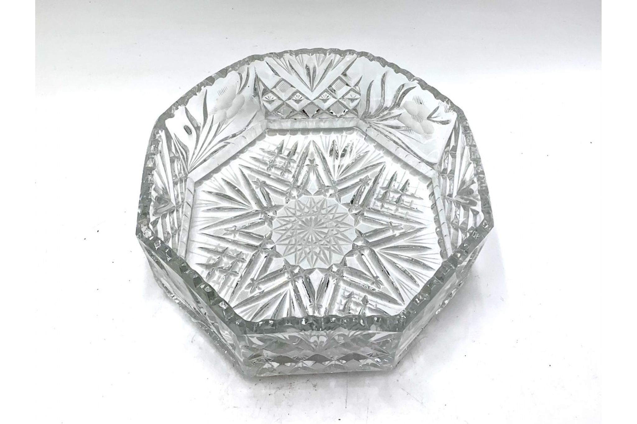 Crystal Bowl, Poland, 1960s