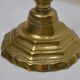 Pair of torches - Bronze chandeliers base with sides