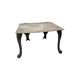 Table en fonte et cuivre victorienne anglaise antique, datant d'environ 1850.